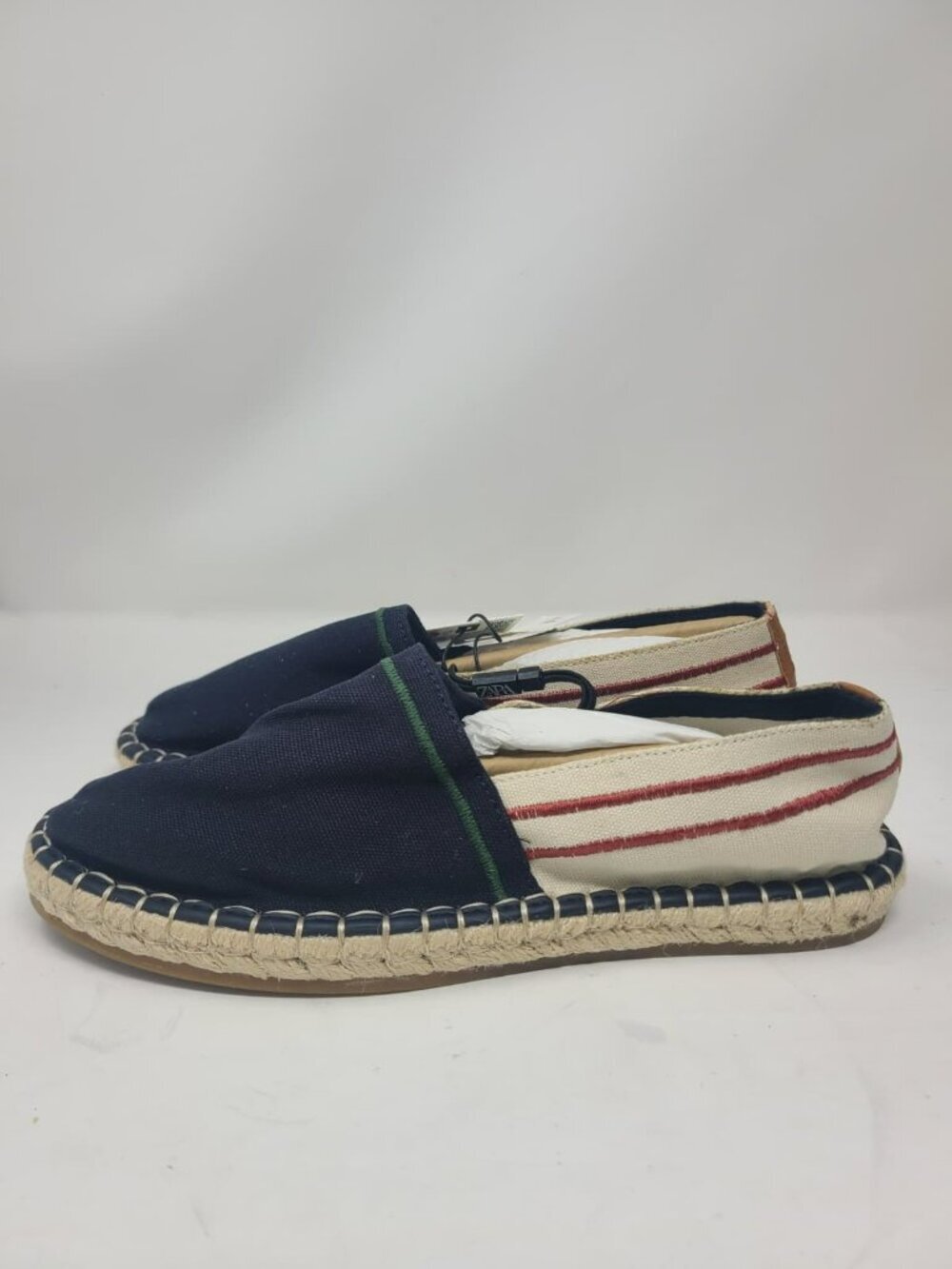 Zara | Mens Patriotic Espadrille Shoes Size 7 2722/823